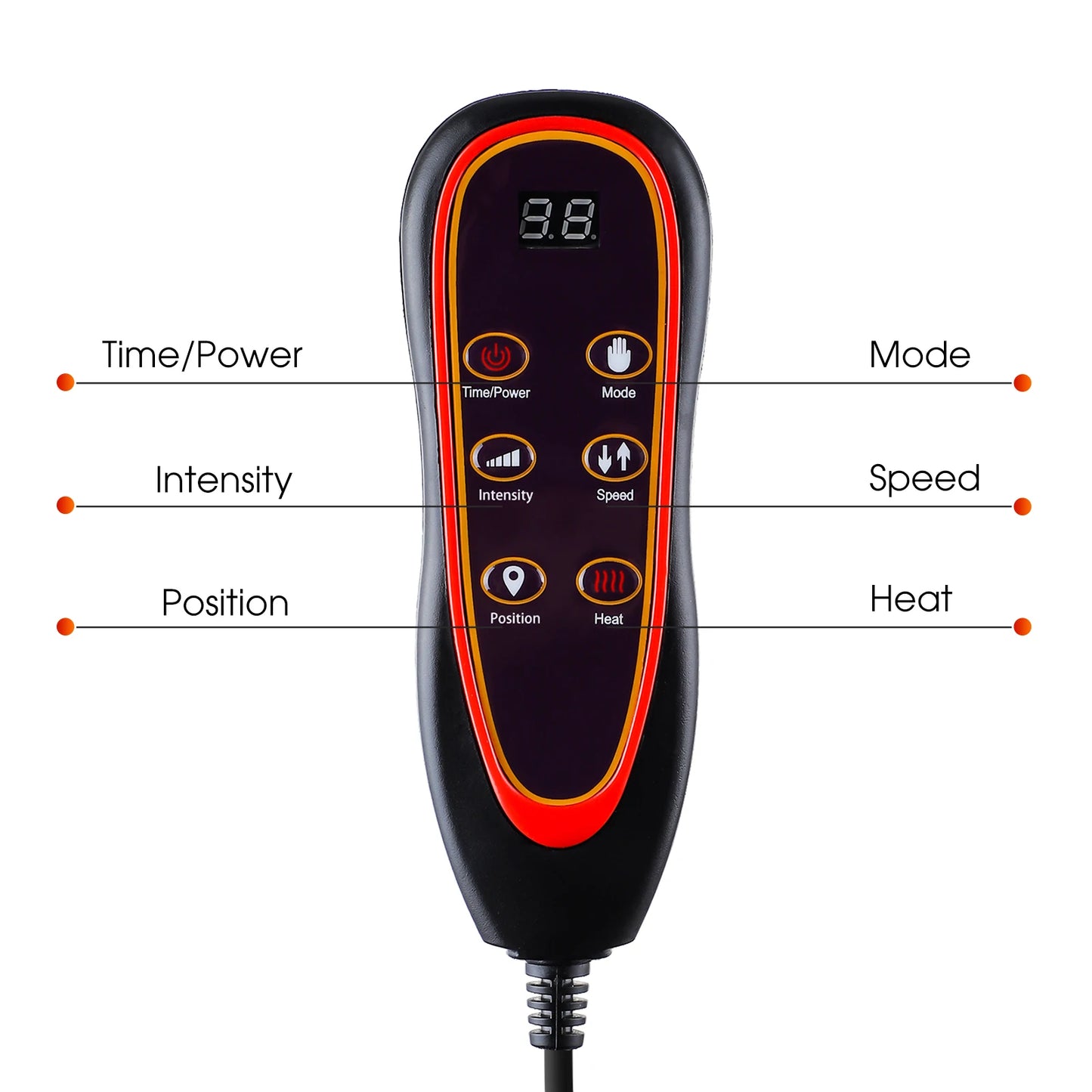 Infrared Full-Body Massage Chair Cushion