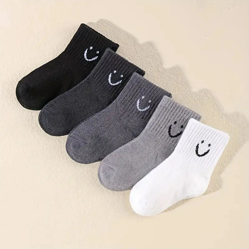 5 Pairs Kids Baby Socks