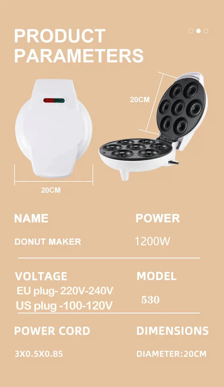 Mini Donut Maker Machine