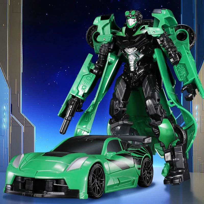 Anime Action Figures Dinosaur Robot Car