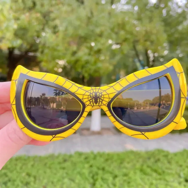 2024 Disney Spiderman Sunglasses Plastic Action Toys Figure Anime Spider Cartoon Fashion Sunglasses: