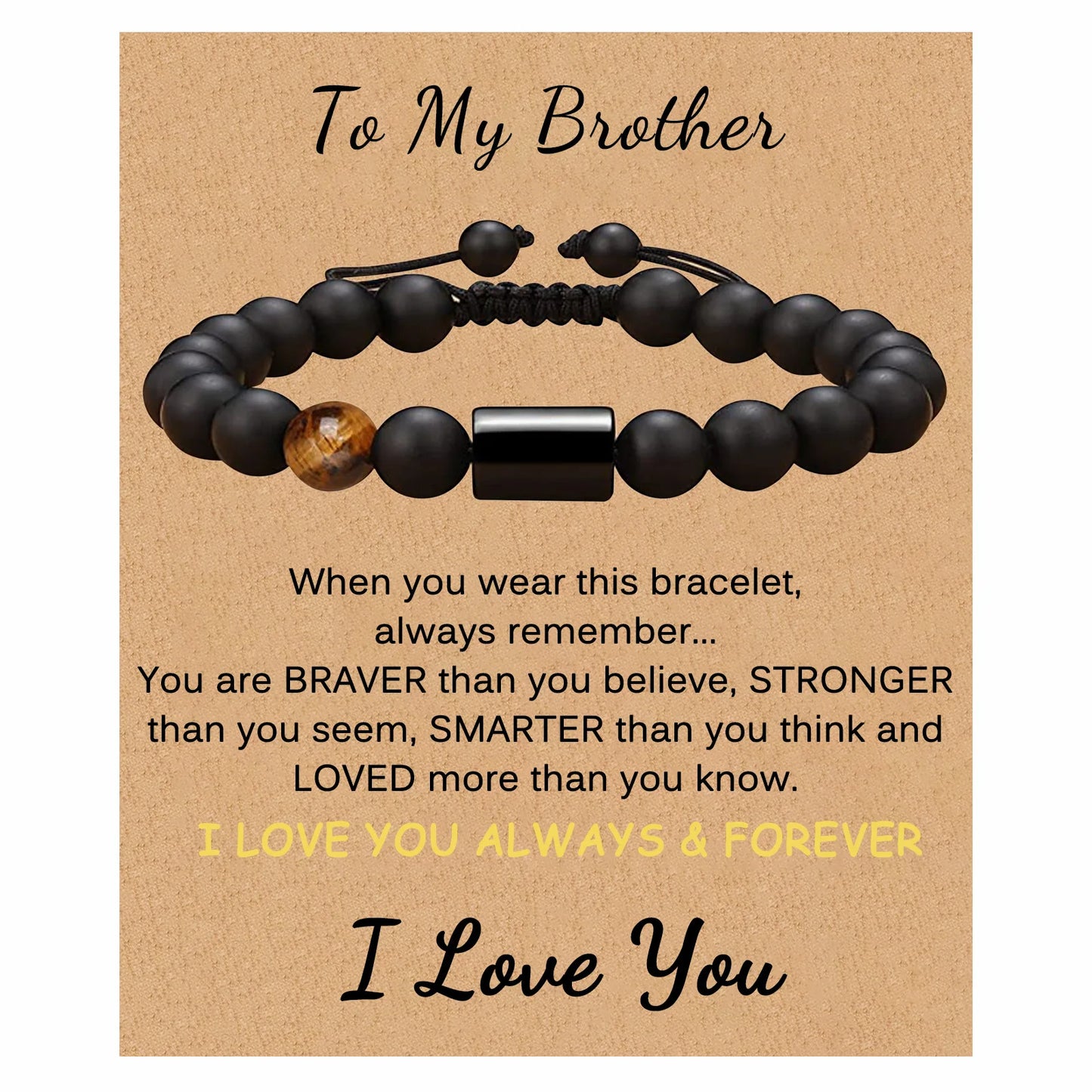 Natural Stone Bracelet for My Love