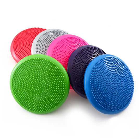 Thickened Yoga Mat PVC Inflatable Balance Pedal Yoga Seat