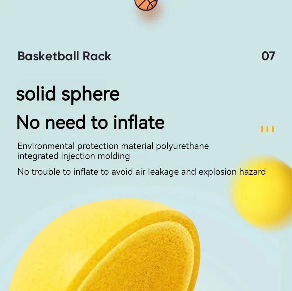 Foam Basketball for Kids – Silent Bouncing & Squeezable Fun