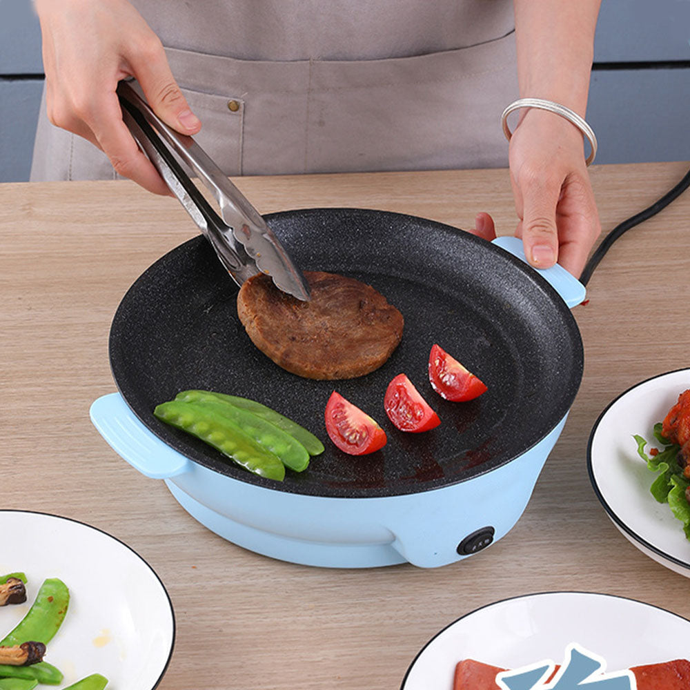 220V Multifunction Electric Frying Pan Skillet