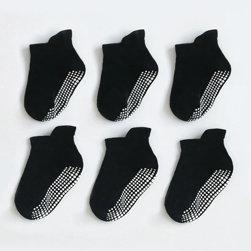 6 Pairs Baby Non-Slip Floor Socks