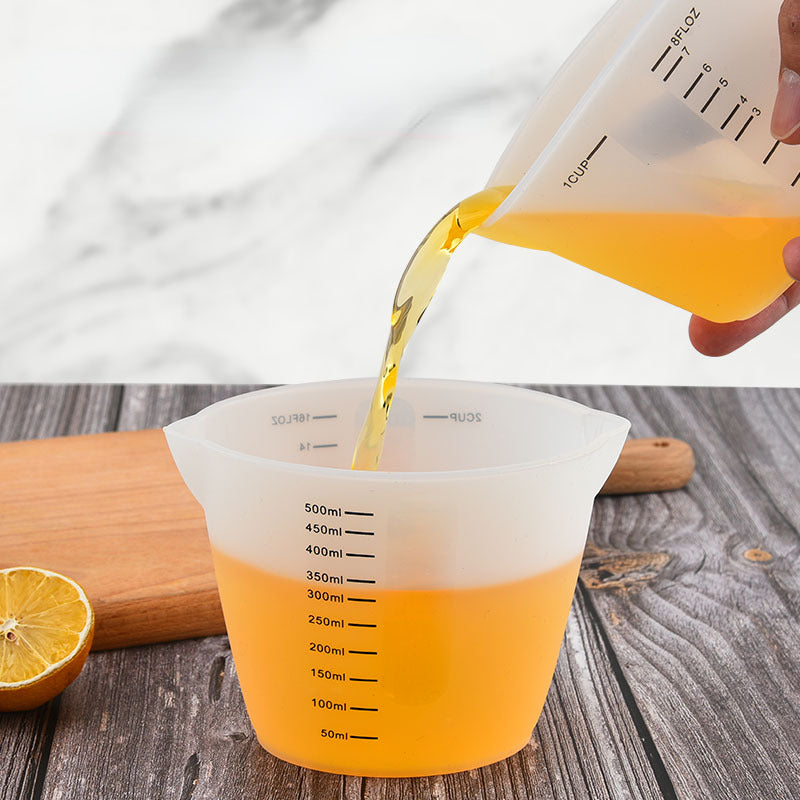 Food-Grade Silicone Measuring Cup