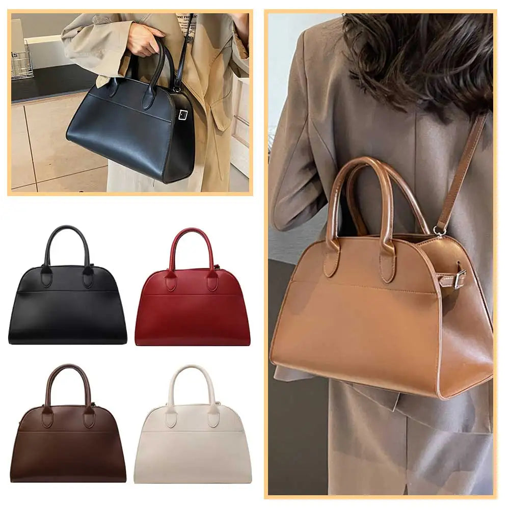 PU Leather Suede Tote Bag for Women
