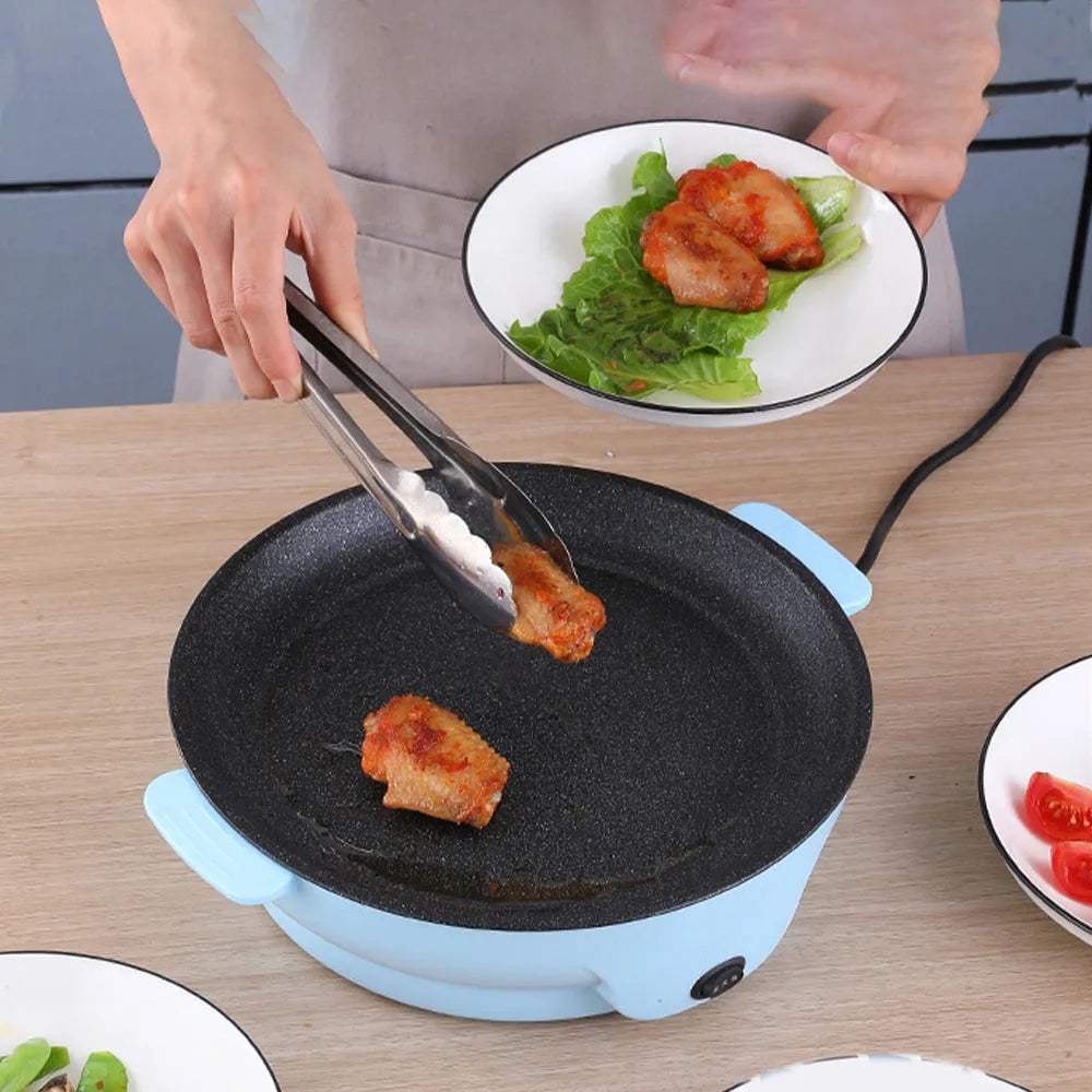 220V Multifunction Electric Frying Pan Skillet