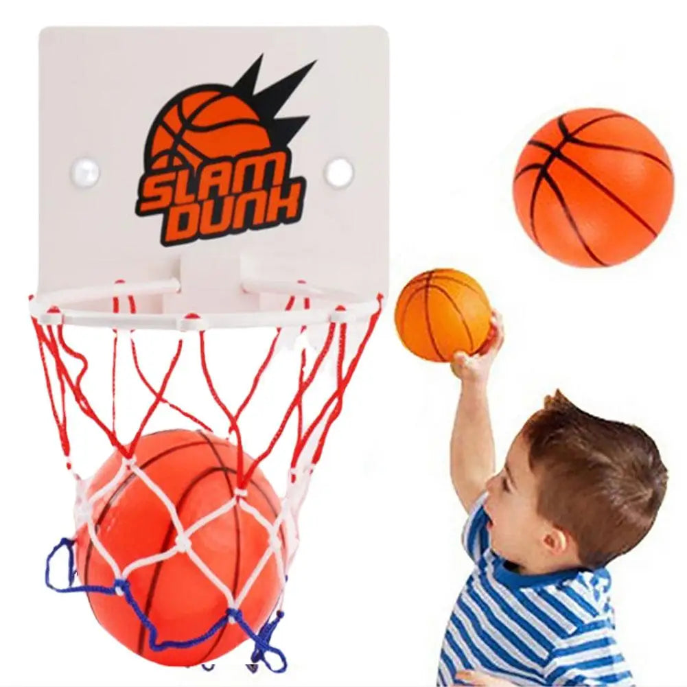 Mini Basketball Backboard Hoop Set – Indoor Game Toy for Kids