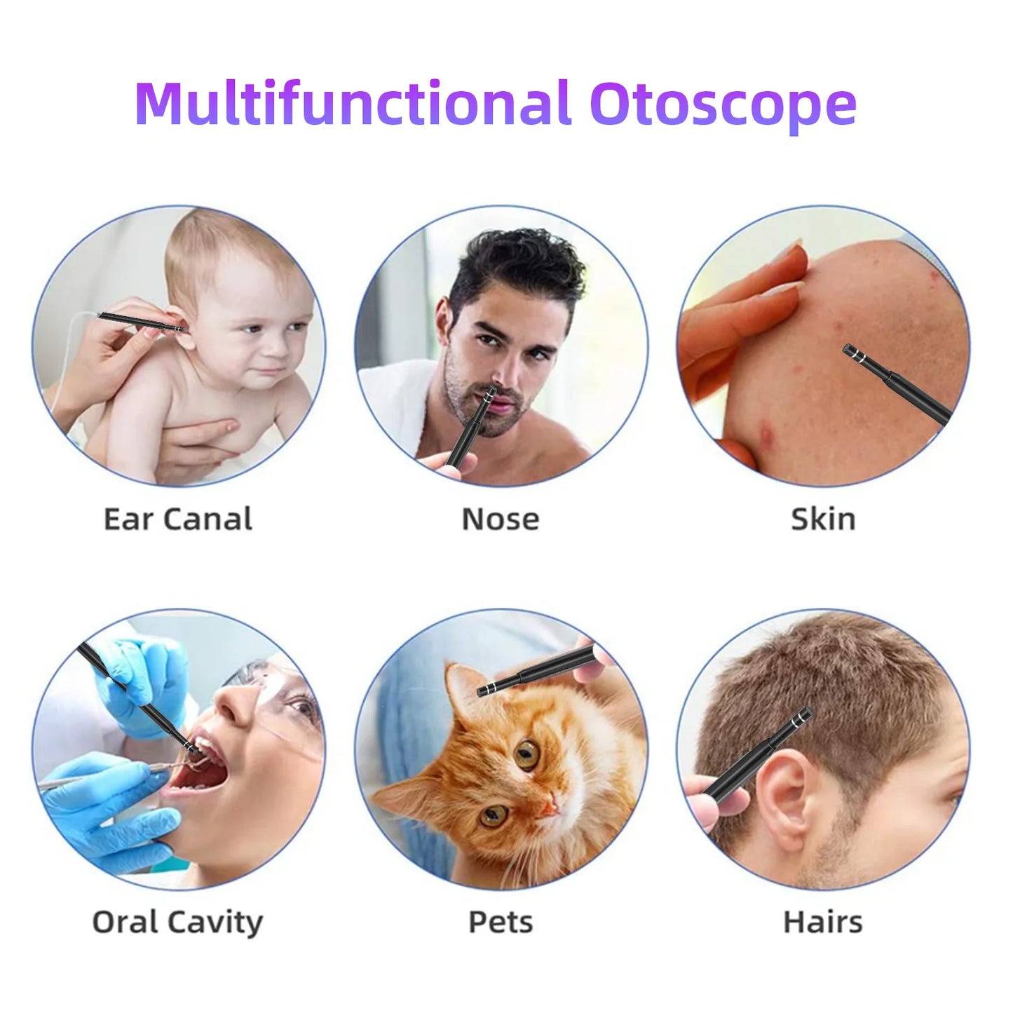 Ear Wax Removal USB Otoscope