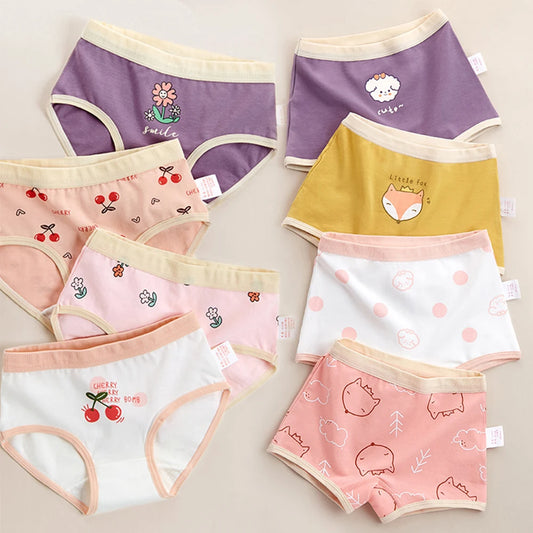 Girls Cotton Briefs