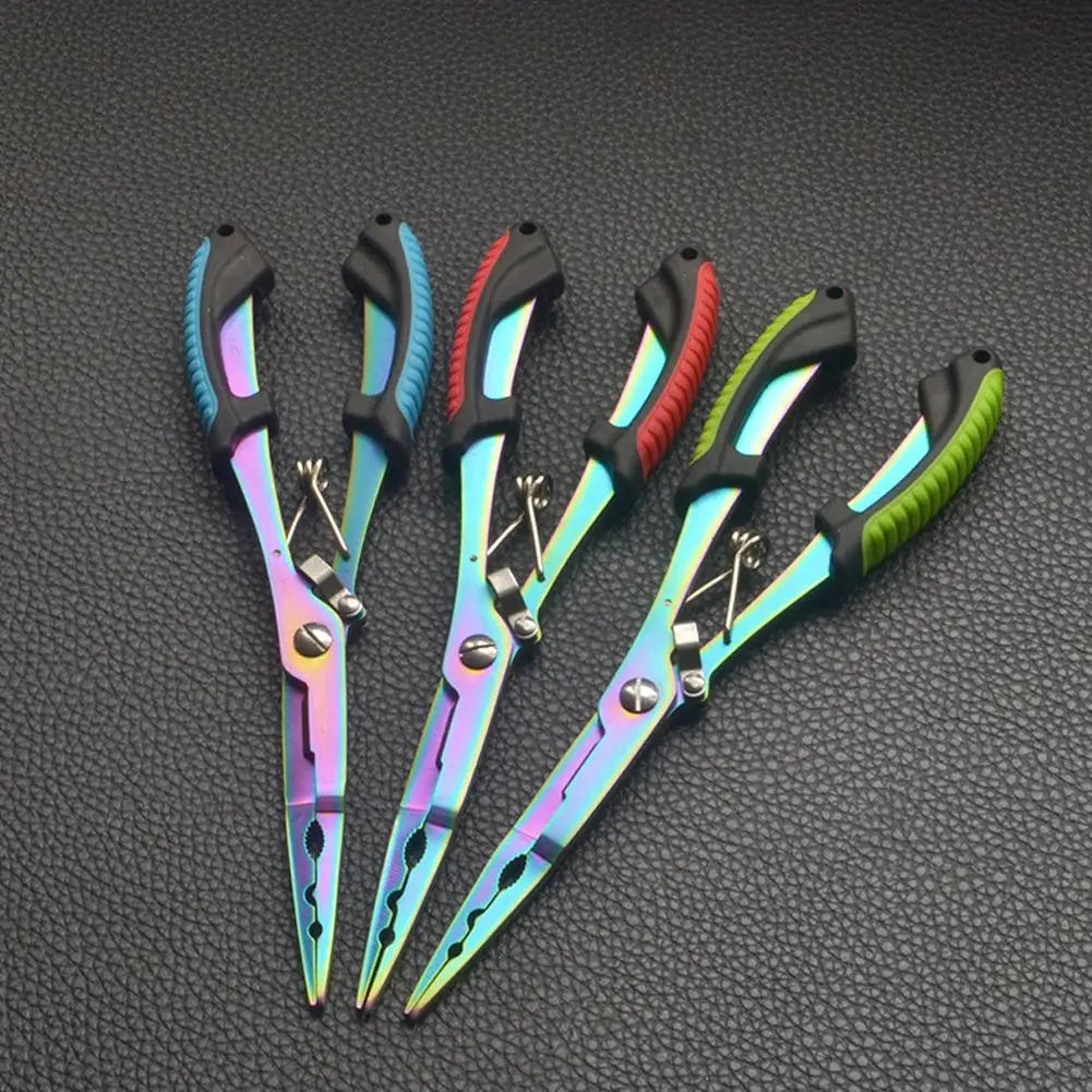Long Fishing Pliers Scissor Gripper – Stainless Steel Multi-Tool for Fishing Enthusiasts