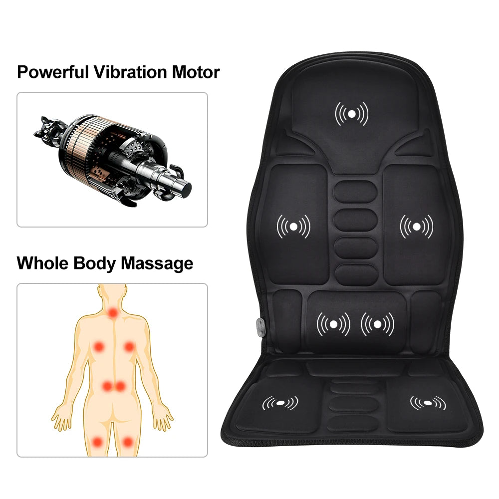 Infrared Full-Body Massage Chair Cushion