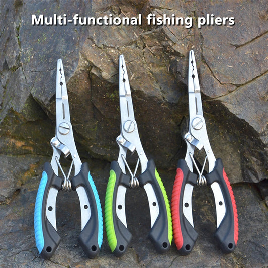 High-Strength Multifunctional Fishing Pliers – Ergonomic Anti-Slip Grip