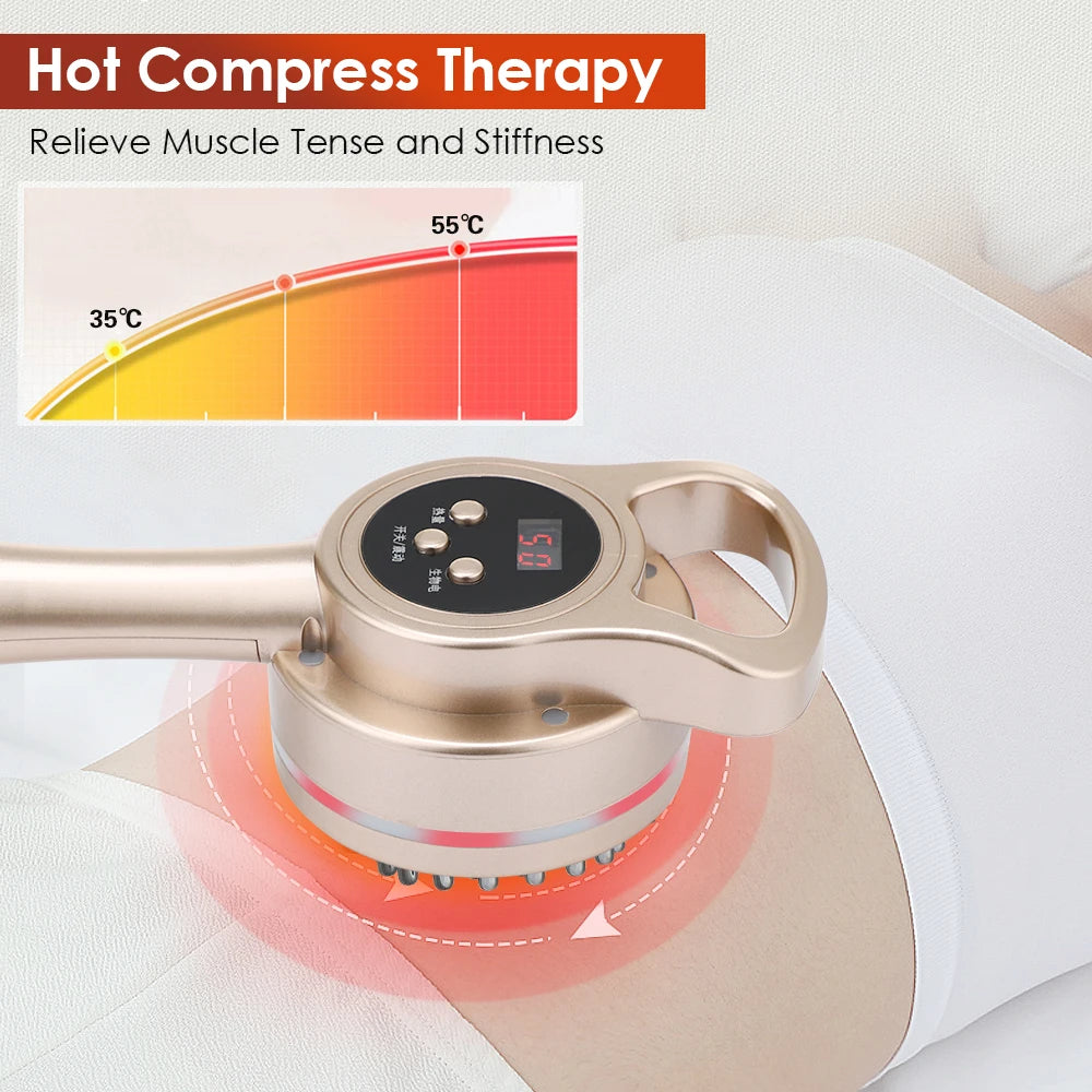 Electric Meridian Massage Brush – Full Body Fat Burning & Lymphatic Drainage