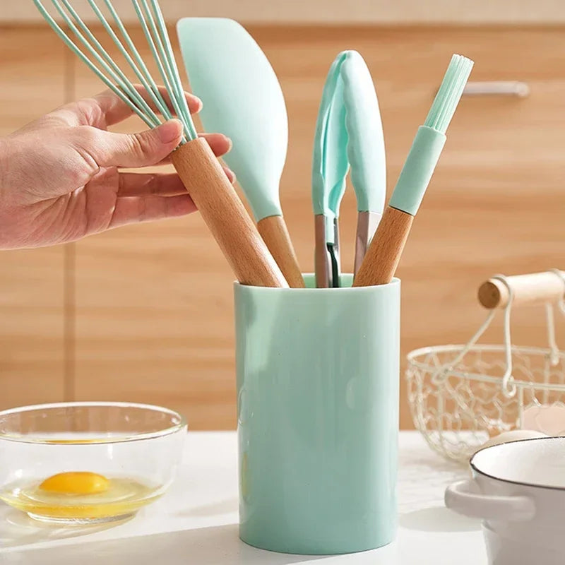 12PCS Food Grade Silicone Kitchen Utensil Set