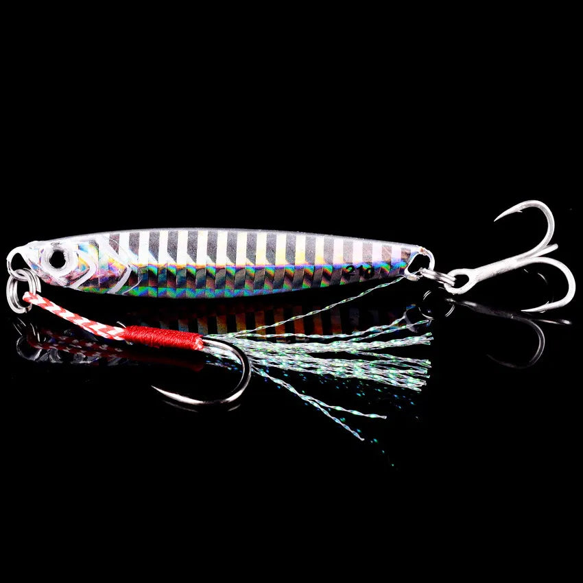 Metal Jig Fishing Lure Set – 3/5/8 Pieces (7g, 10g, 14g, 21g, 28g, 40g)