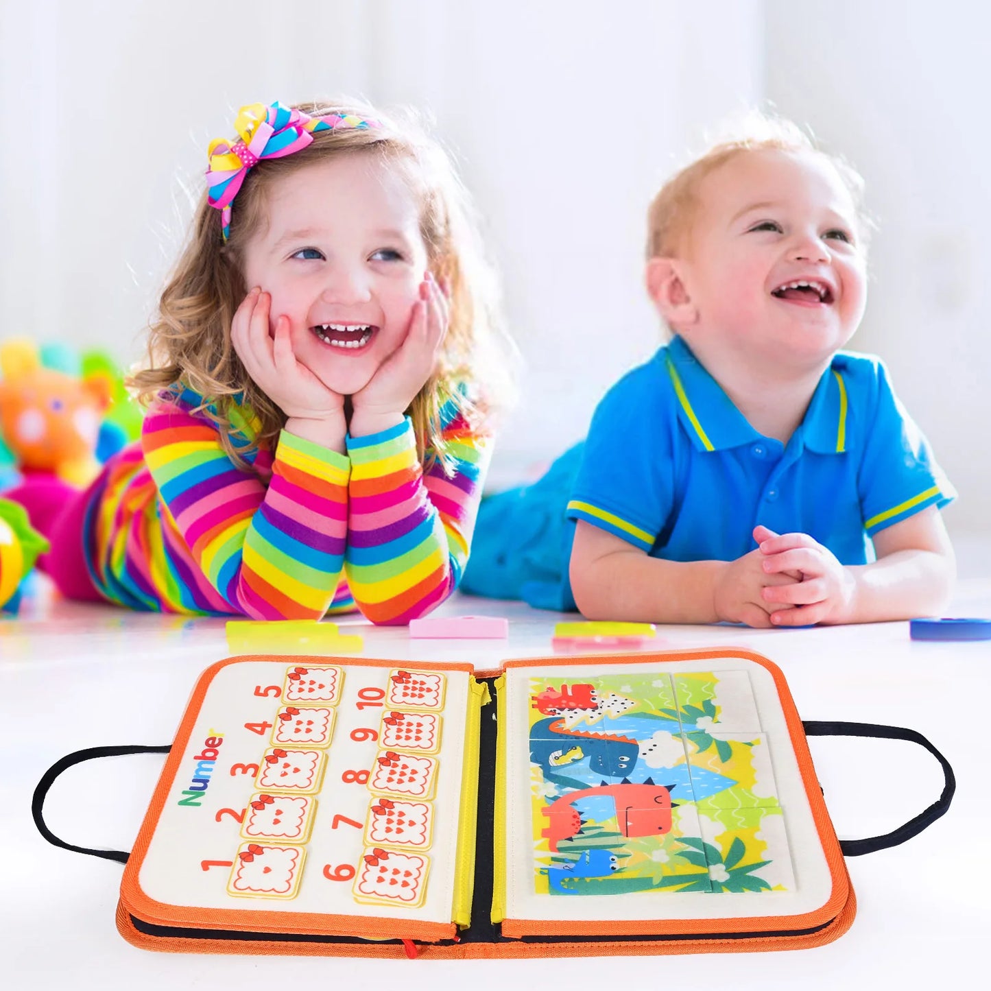 Parish Toys Busy Board – Early Educational Toy for Toddlers
