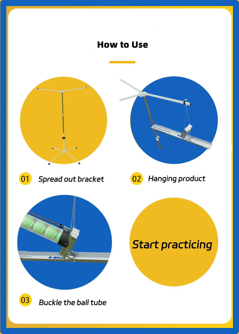 Collapsible Tennis Ball Drop Device