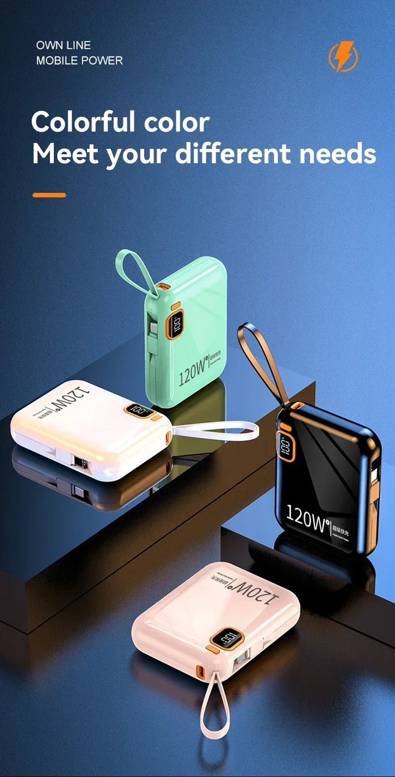 Xiaomi 120W 50000mAh Portable Power Bank