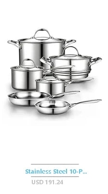 17-Piece Cast Iron Cookware Set