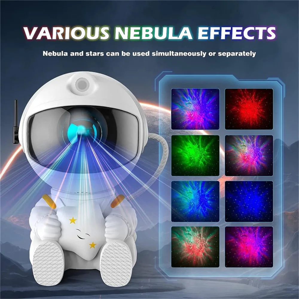 Astronaut Galaxy Starry Sky Projector Night Light