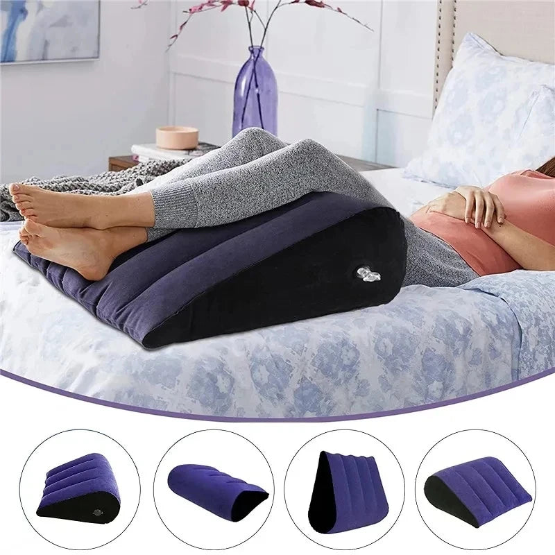 Inflatable Wedge Pillow For Travel