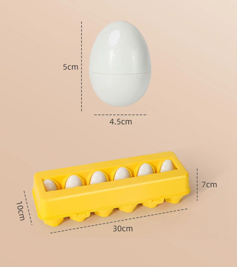 Eggs Screws 3D Puzzle Montessori Learning Toy
