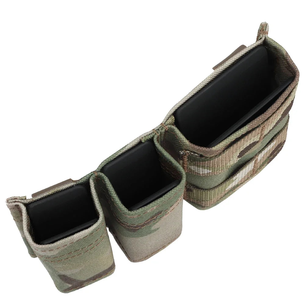 Outdoor Sport Pouch with KYWI Wedge Insert – 5.56 + 9MM MOLLE Hunting Bag