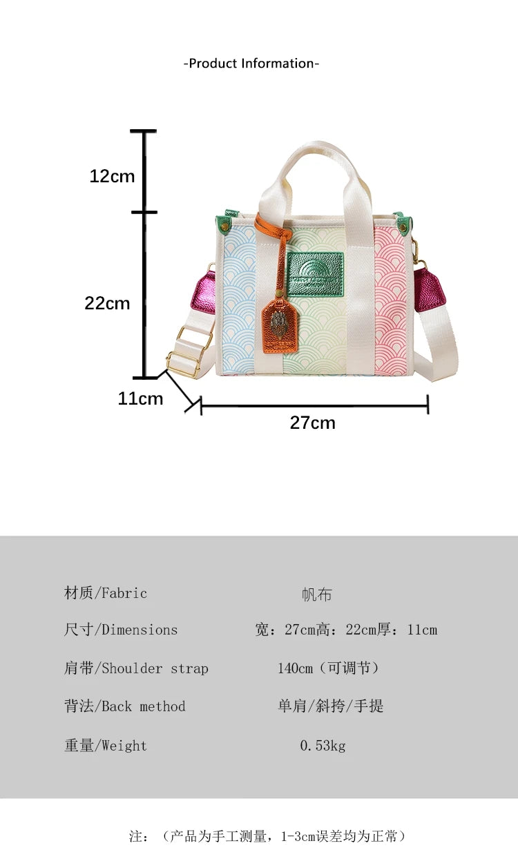 KURT GEIGER LONDON Canvas Tote Bag
