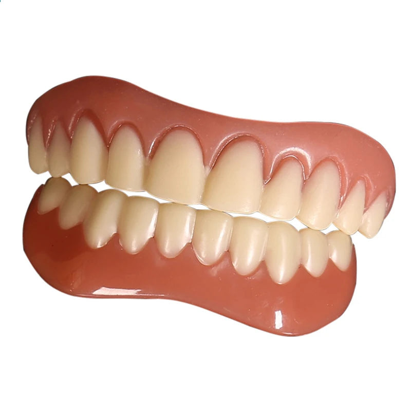 Dentures Face Makeup Teeth Stickers – Realistic Orthodontic Simulation