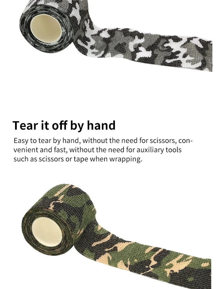 Telescopic Outdoor Camouflage Tape