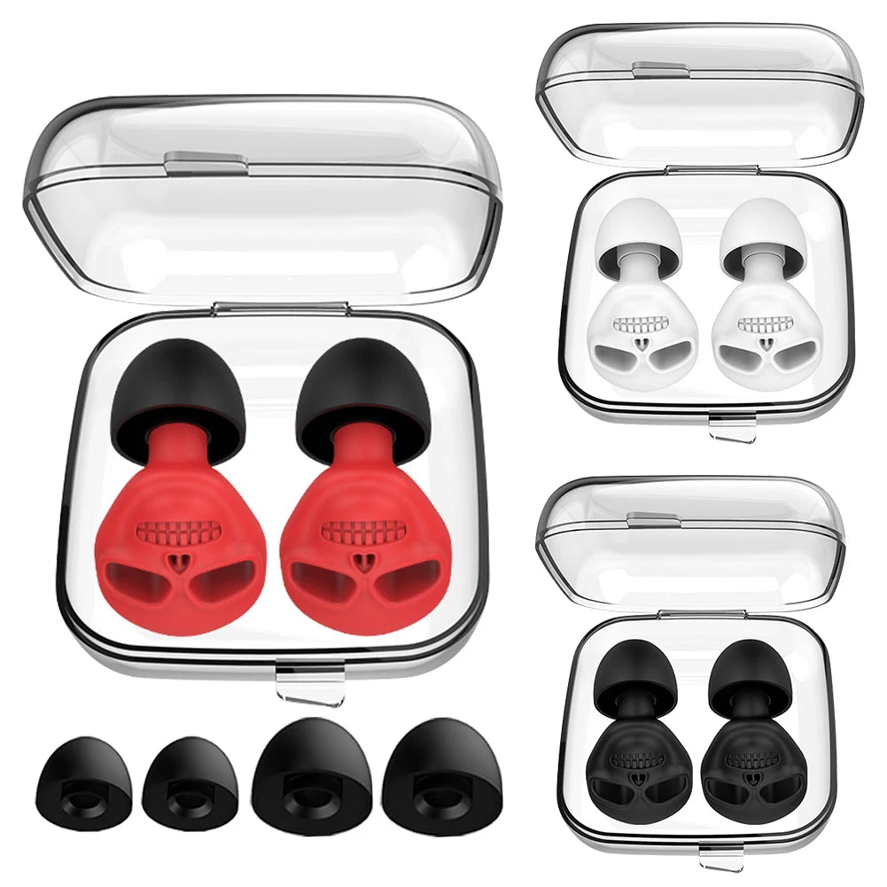 Silicone Anti-Noise Earplugs for Sleep