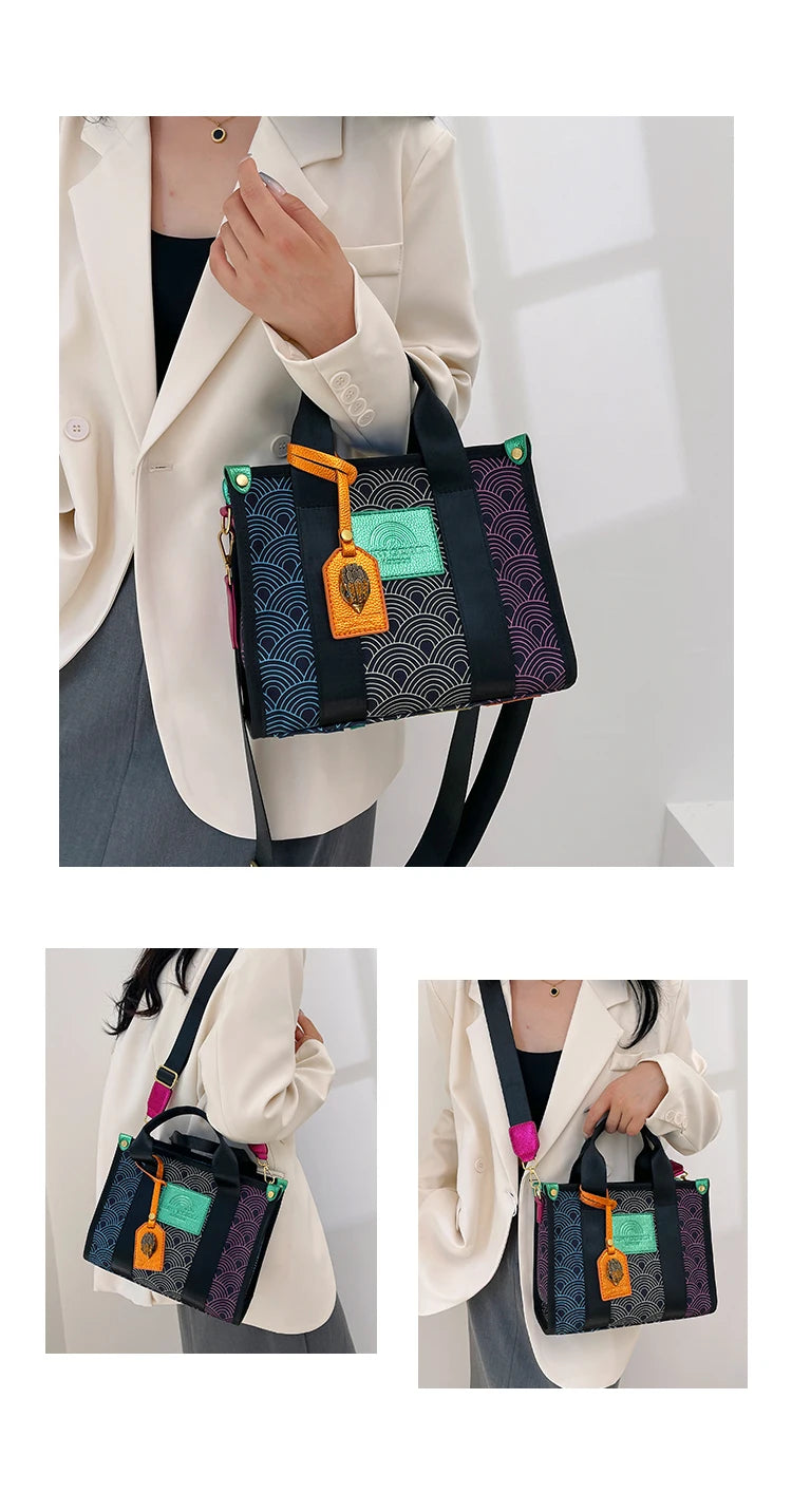 KURT GEIGER LONDON Canvas Tote Bag