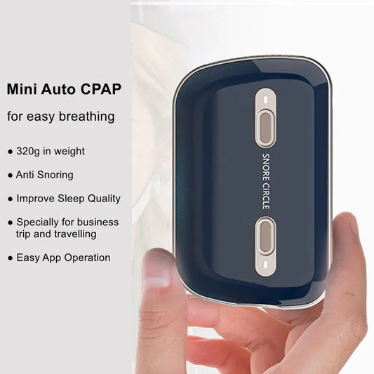 Mini Bluetooth CPAP anti-snoring device