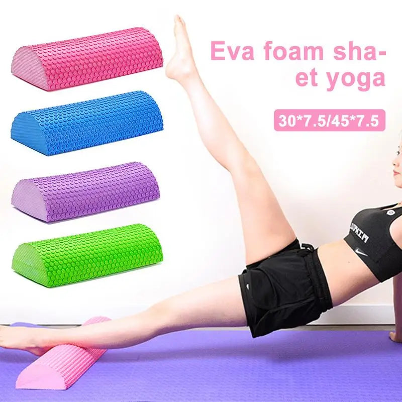 Half Round 30-45cm EVA Massage Foam Roller