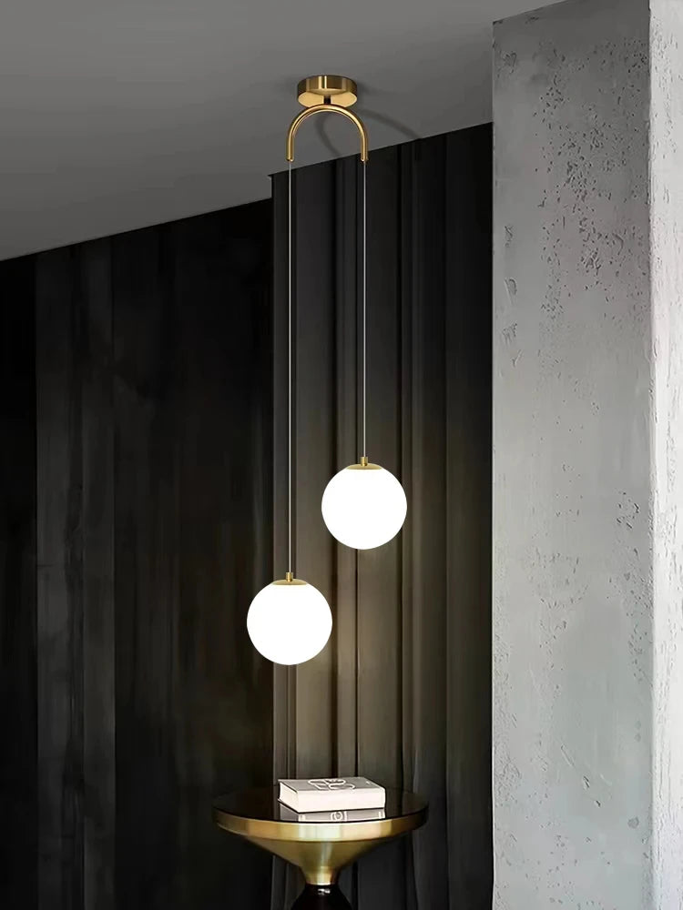 Modern Glass LED Pendant Lights