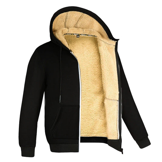 Winter Lambswool Fleece Coat