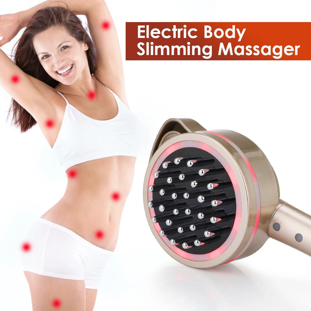 Electric Meridian Massage Brush – Full Body Fat Burning & Lymphatic Drainage