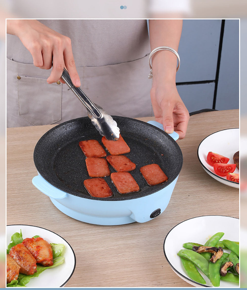 220V Multifunction Electric Frying Pan Skillet