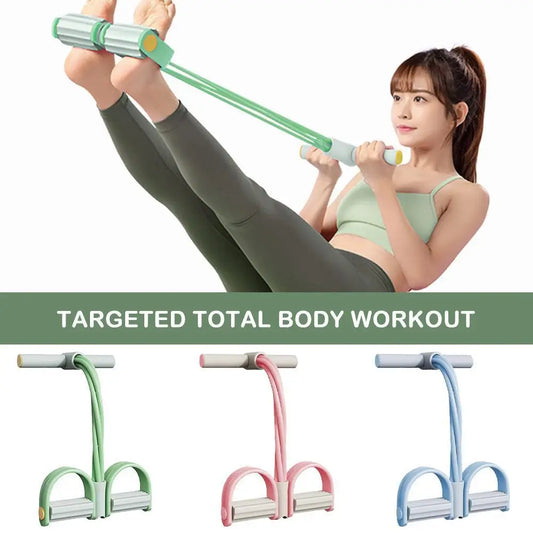 Puller Pedal Ankle Abdominal Exerciser Sit-up Pull Rope Expander