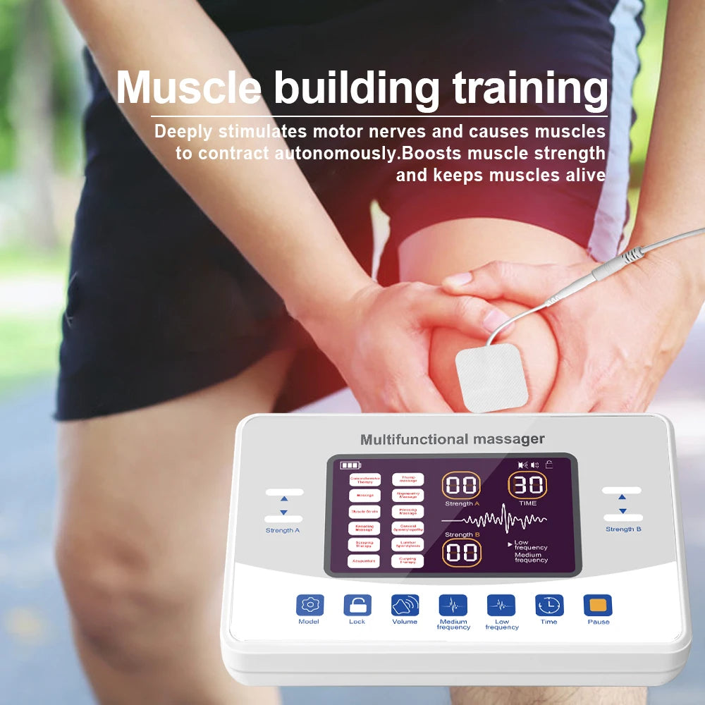 12-Mode Low Frequency TENS and EMS Therapy Device