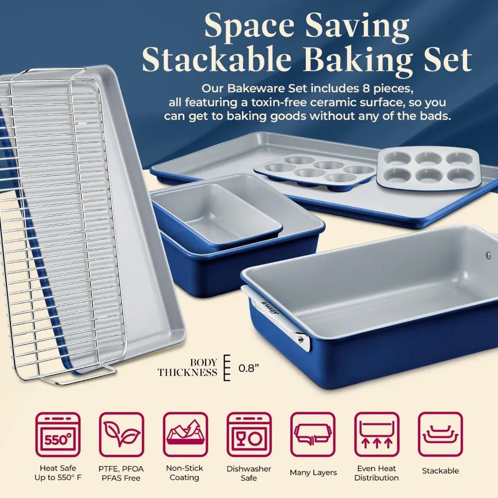 Stackable Bakeware Set