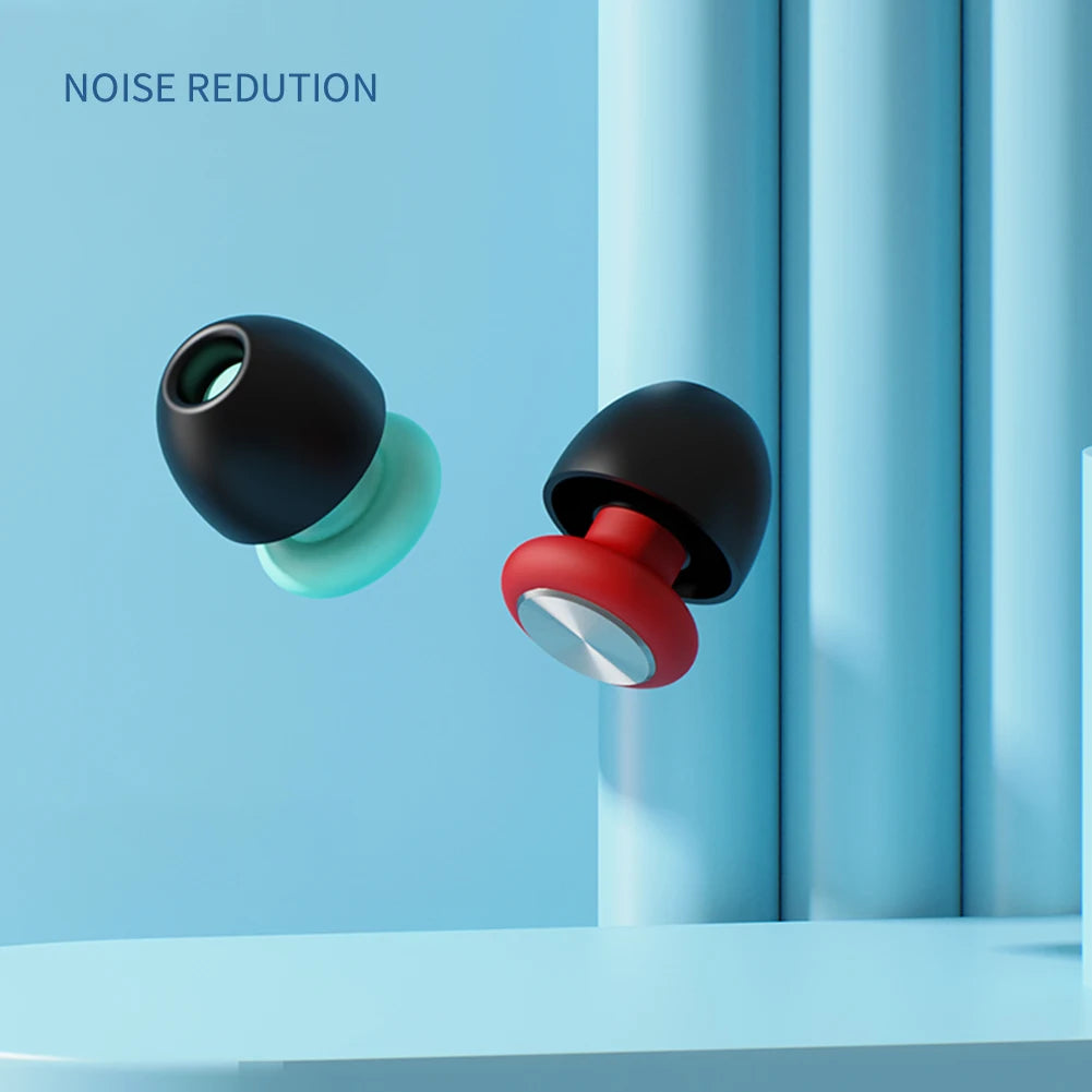 Silicone Anti-Noise Earplugs for Sleep