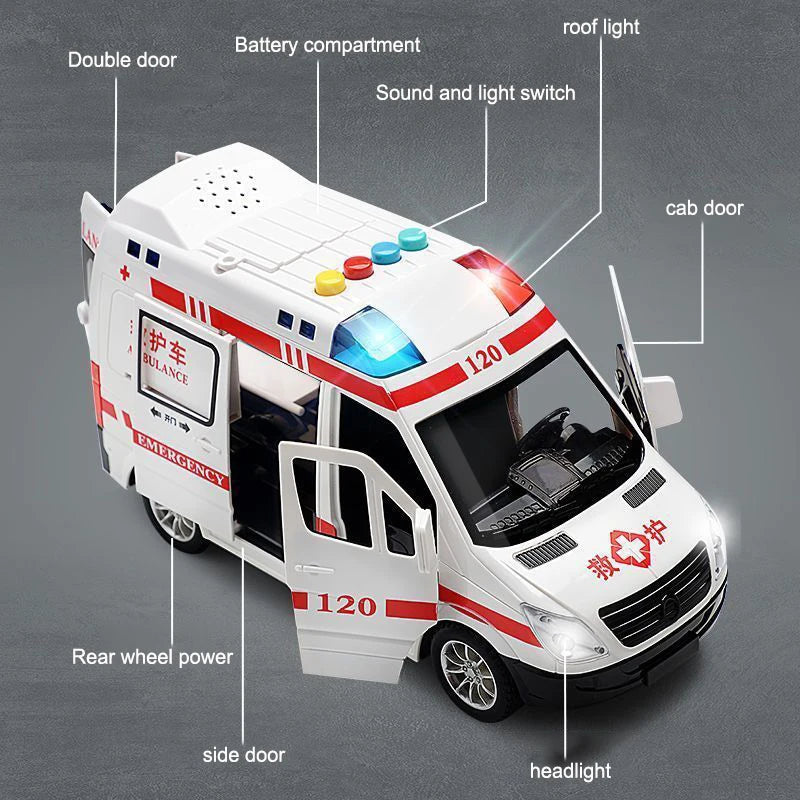 1:24 Alloy Ambulance Model