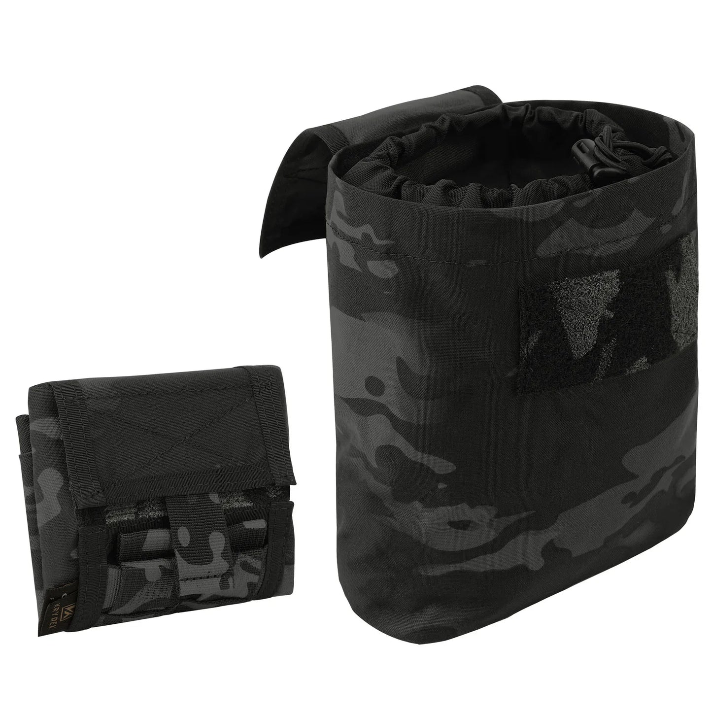 KRYDEX Tactical MOLLE Foldable Dump Pouch