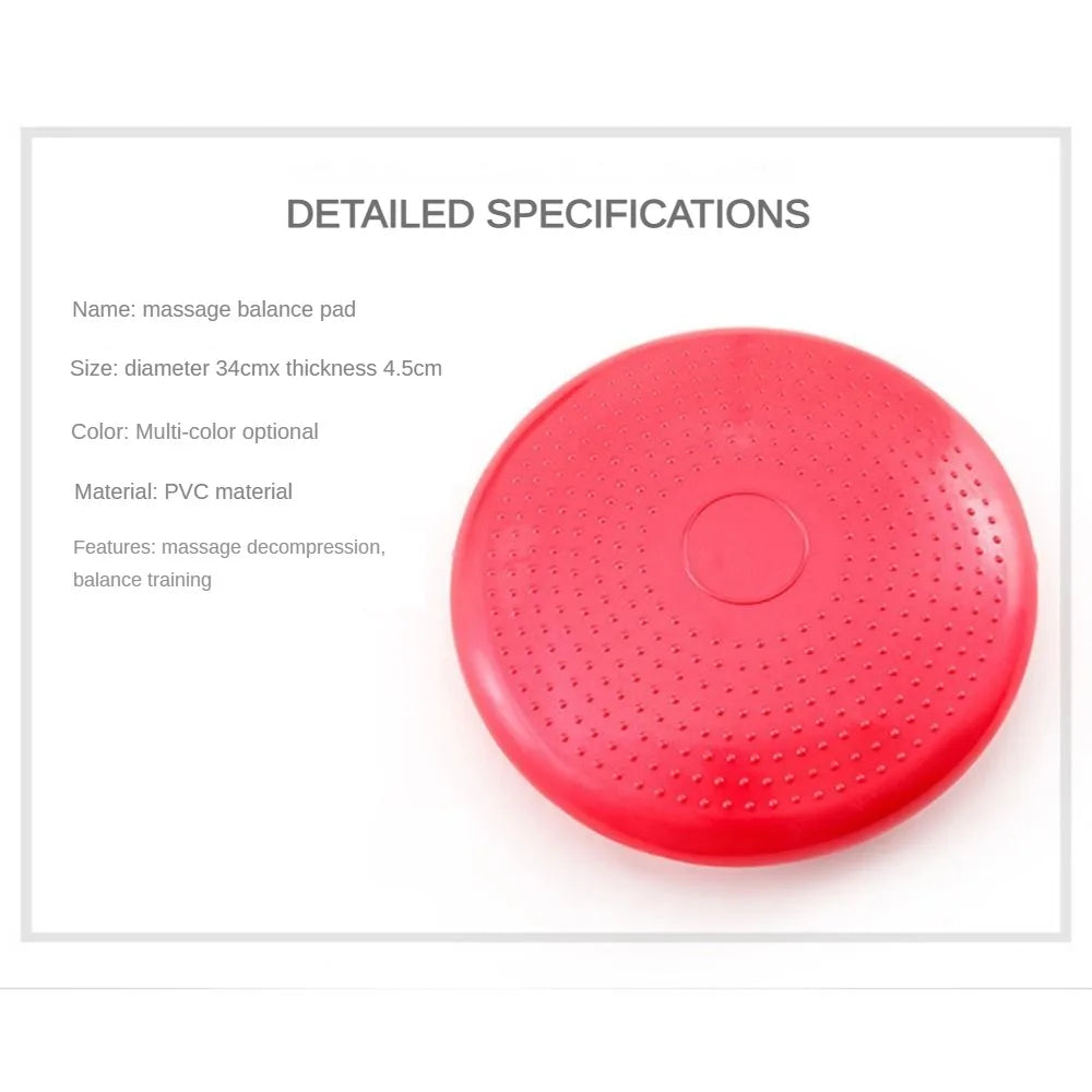 Thickened Yoga Mat PVC Inflatable Balance Pedal Yoga Seat
