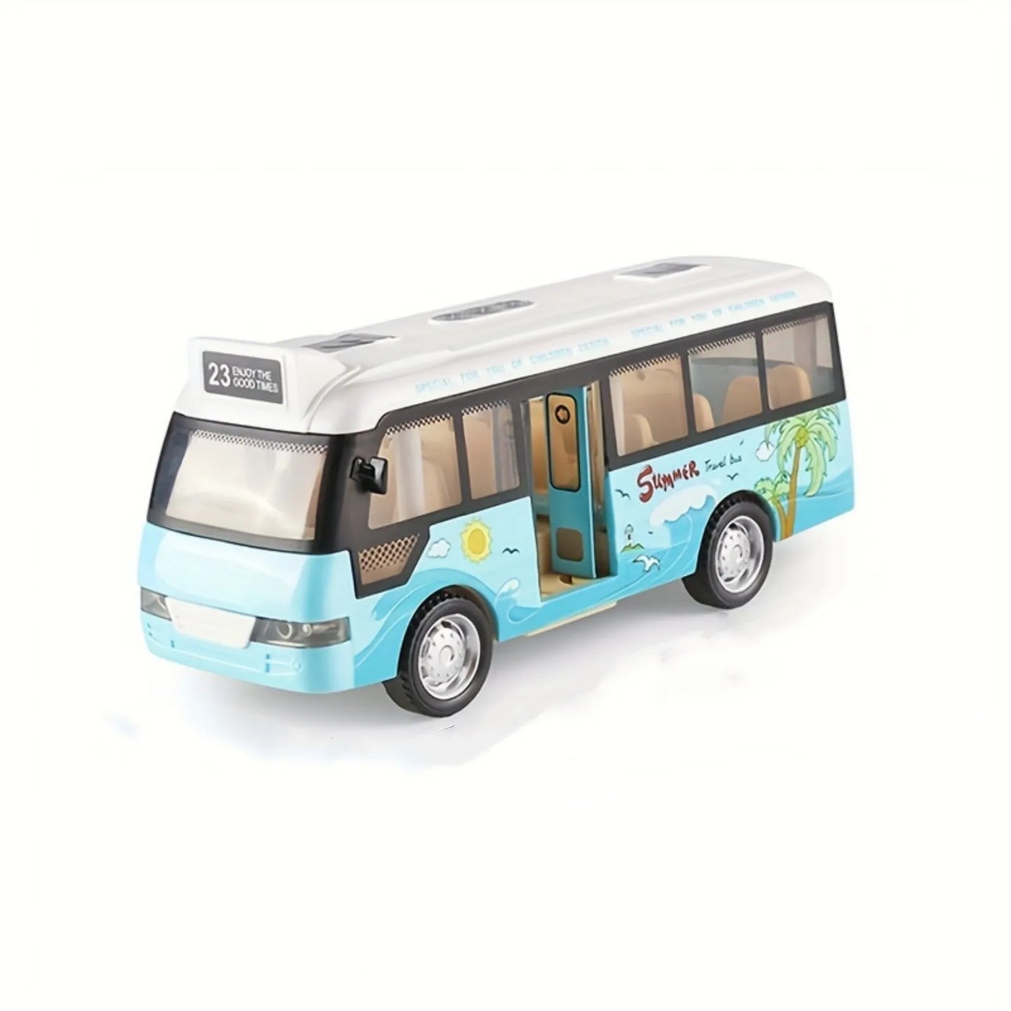 School Bus Toy Car with Sound and Light