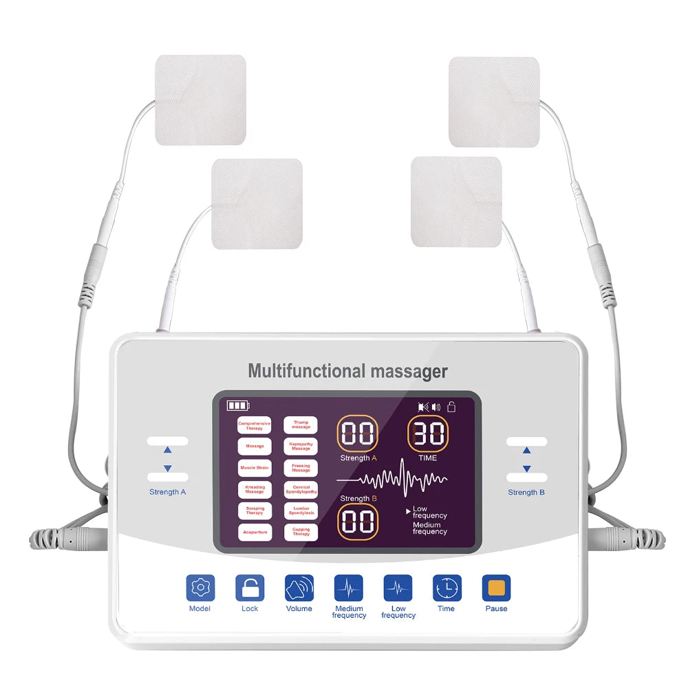 12-Mode Low Frequency TENS and EMS Therapy Device